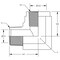 World Wide Fittings Male Pipe to Female Pipe 90 Degree Street Elbow F3409X20X20 - alternate 2